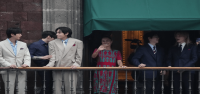 BTS visita el Palacio Presidencial de México