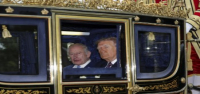 El rey Carlos III recibe a Trump en Windsor, en la 2da visita oficial del presidente al Reino Unido