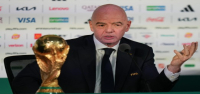 Infantino, presidente de la FIFA, arremete contra los críticos que, según él, difunden "odio y rumores falsos" sobre la Copa del Mundo.