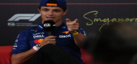 Lando Norris confía en que McLaren haya solucionado el problema que le está costando velocidad en línea recta.