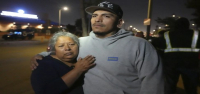 Los 31 trabajadores llegan a salvo tras el colapso dentro del túnel industrial de Los Ángeles