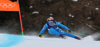 La italiana Federica Brignone completa su regreso y atrapa el oro en el super-G femenino olímpico