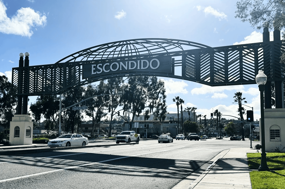 residentes de una localidad en california