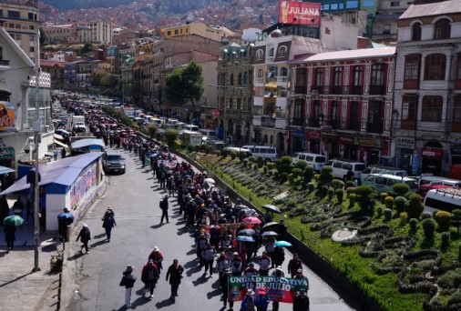 Bloqueos Bolivia